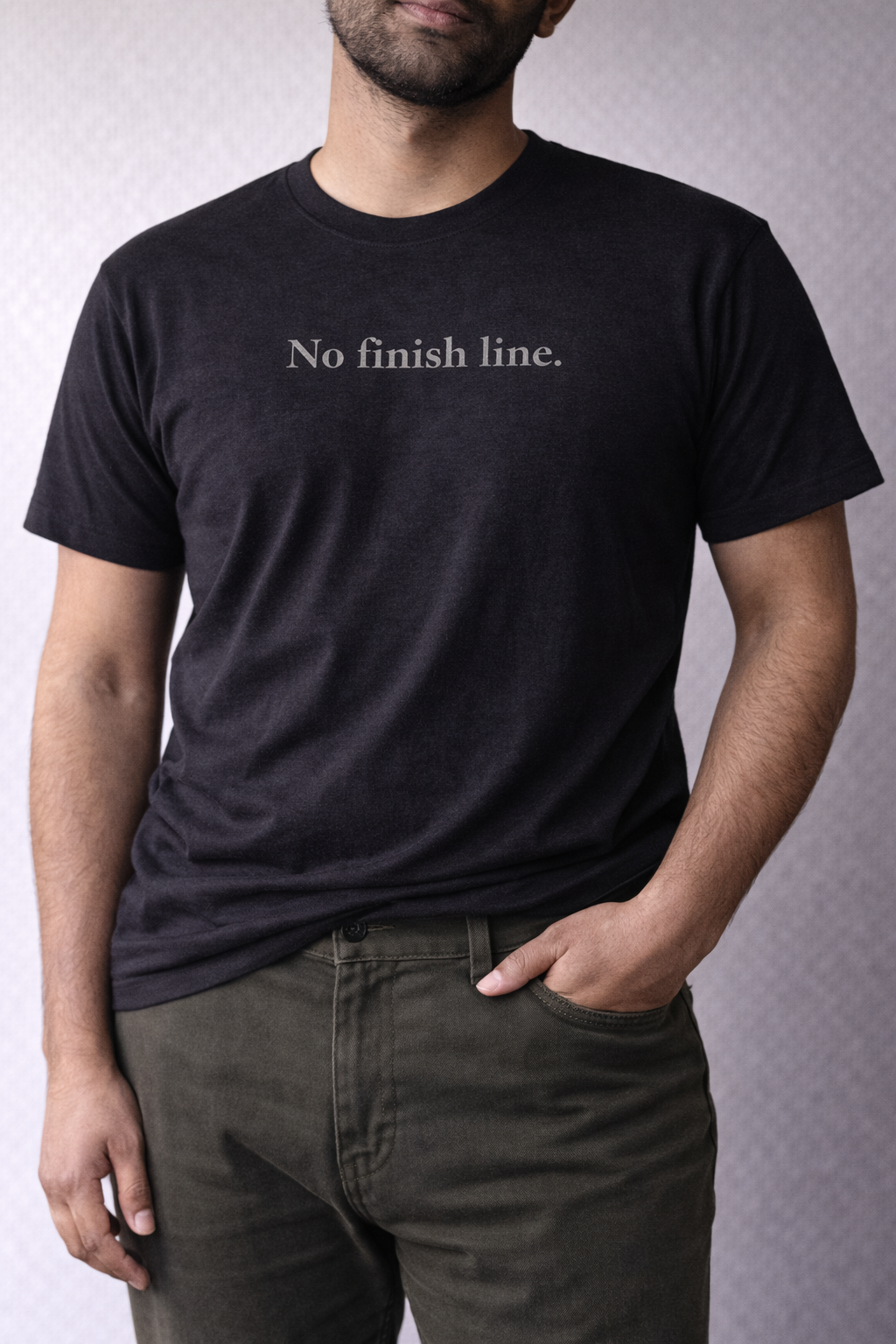 no finish line.