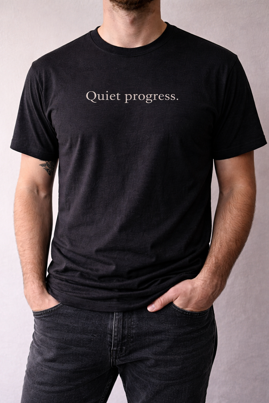 quiet progress.