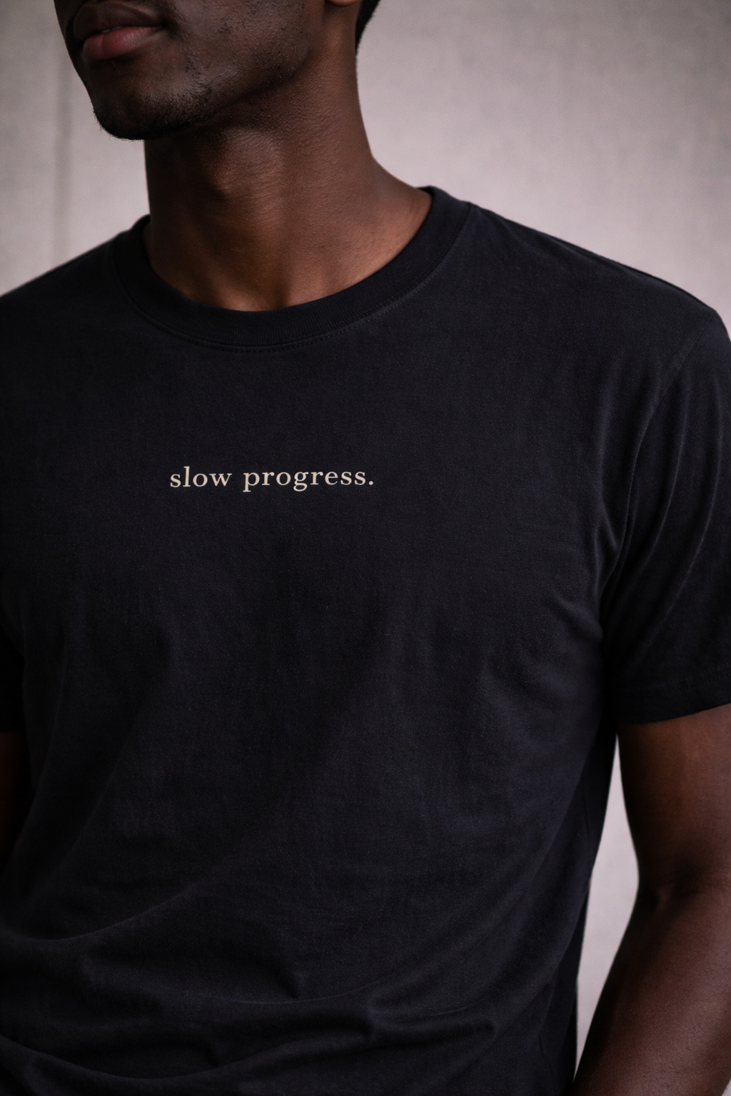 slow progress.